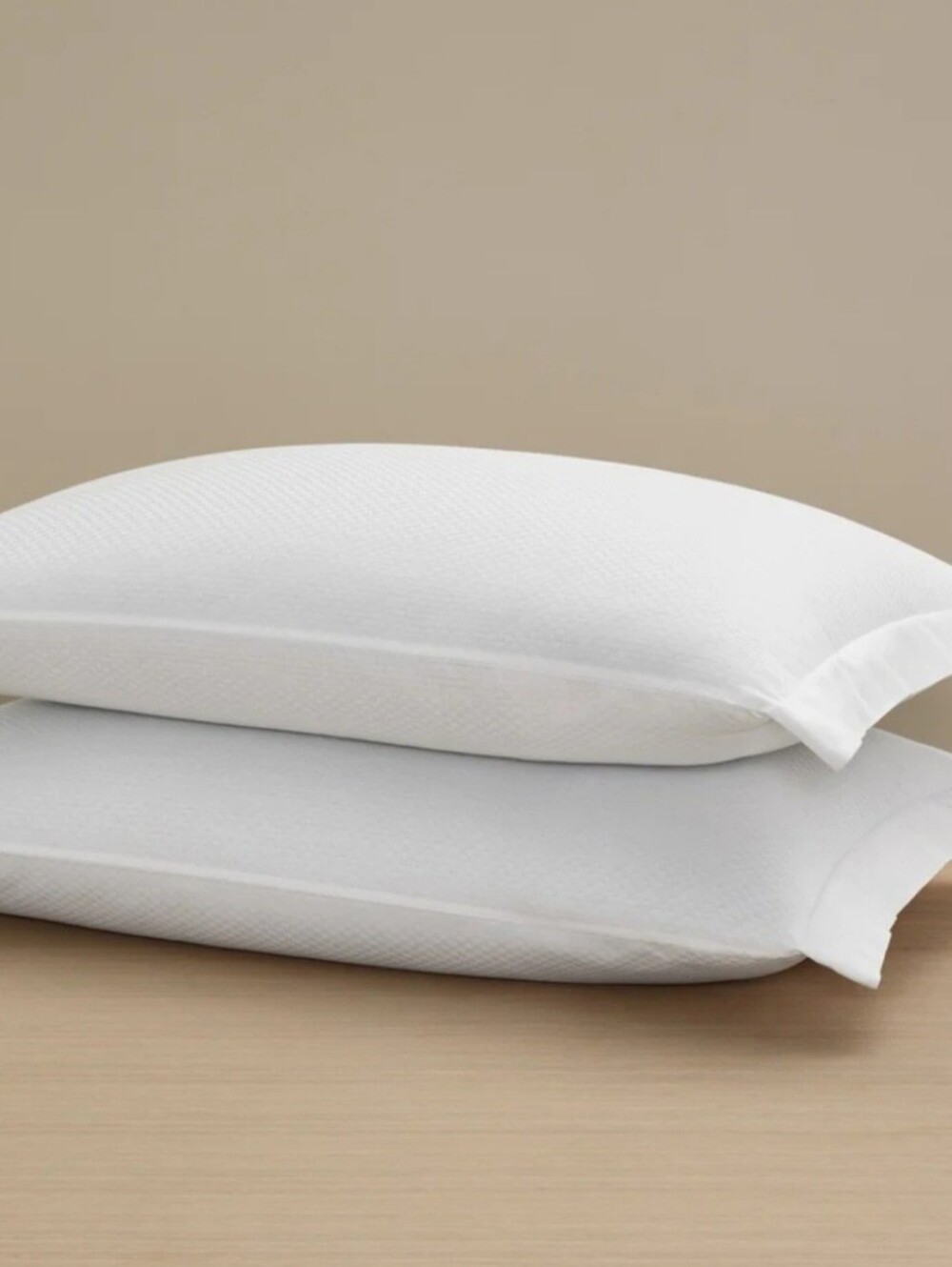 H By Frette Checkered Sateen Standard Pillowcases Set Of 2